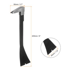 HARFINGTON Nail Puller Claw Pry Bar 8" Length CR-V Molding Pry Bars with Flat Pry Blade for Prying and Pulling