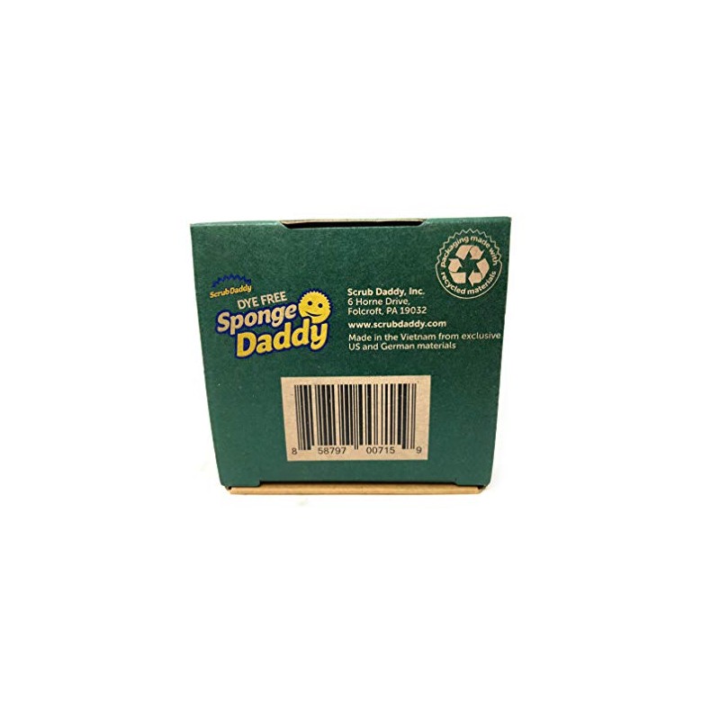 Scrub Daddy Esponja sin Tinte Daddy 3 Unidades, 3 CT