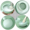 BIUDECO Makeup Brush Wash Bowl Brush Cleanser Brush Cleansing Mat