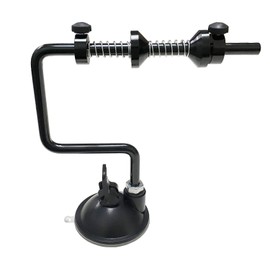 Orludo Fishing Equipment qb500011a01n0 Line Winder with Lever Type Strong Suction Cup Easy to Fix to Table Line Winder Fishing Line Winder Black