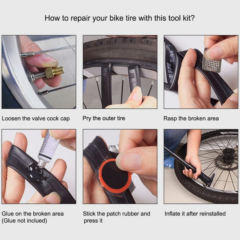 WOTOW 16 in 1 14 in 1 Multi-Function Bike Bicycle