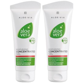 LR Aloe Via Aloe Vera Gel Concentrate Moisturising Gel (2 x 100 ml)