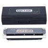Blues Harp Harmonica 10‑Hole Professional Mouthorgan G Key Gifts Stainless