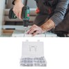 240Pcs Screws Boxed Stainless Steel Material Wear Resistant Corrosion Resistant