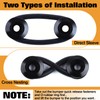 GOLD DEER 4pcs Bumper Quick Release with 12 O-Ring Fasteners