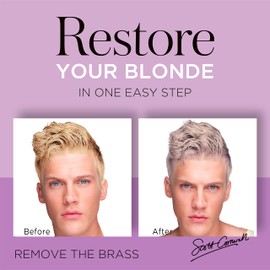 Scott Cornwall Color Restore Cool and Ashy Tones 100ml Anti-Orange Tones for Blonde, Bleached, Highlighted and Brunette Basic Hair PPD and Peroxide Free Vegan Blonde Hair Colour