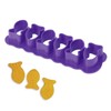 5pcs Fish Cracker Cookie Cutters for Baking Mini Plastic Fish