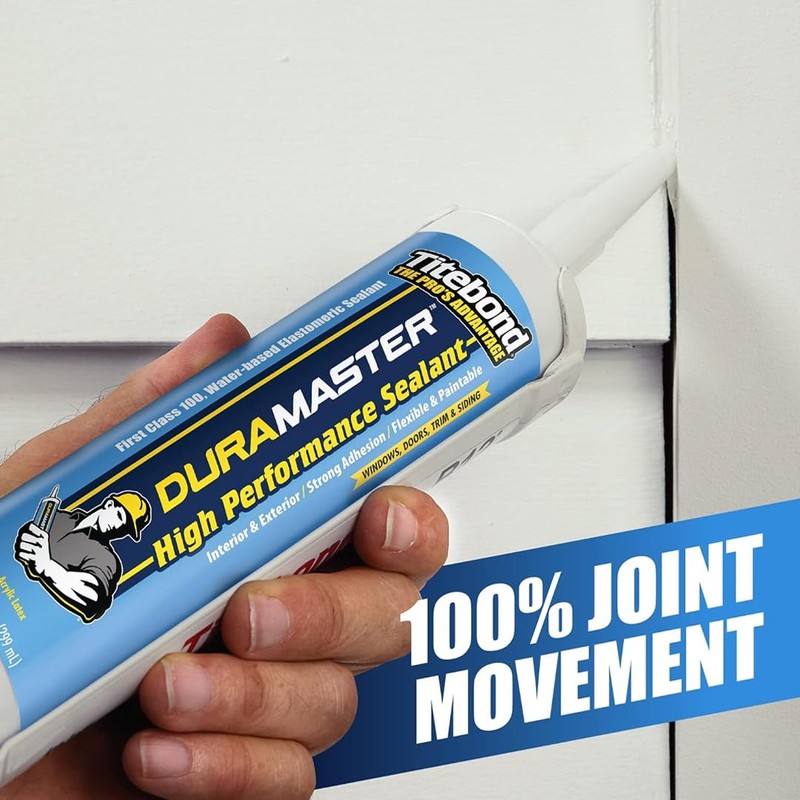 Titebond DuraMaster Sealant, Dark Bronze – Multi-Surface Construction Sealant, Strong