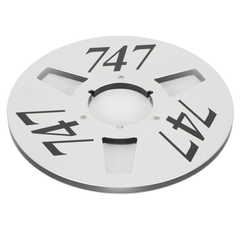 1/4 10.5 Inch Empty Tape Reel 3 Hole Aluminum Alloy