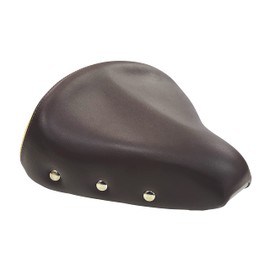 NOGUCHI Large Studded Terry Saddle Dark Brown/Beige