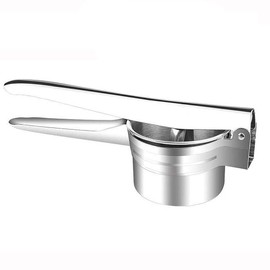 2PCS Potato Ricer, Stainless Steel Potato Ricer Multifunctional Fruit Veg Baby Food Press Heavy Duty Food Press