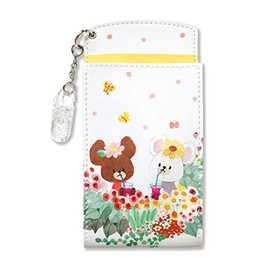 St. Women's Bear School Chest Pocket Pencil Case Colorful Days Yellow ST-ZKU0021