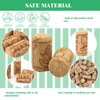 Yauhar 100Pcs #8 Natural Wine Corks Bulk Set, 7/8" x