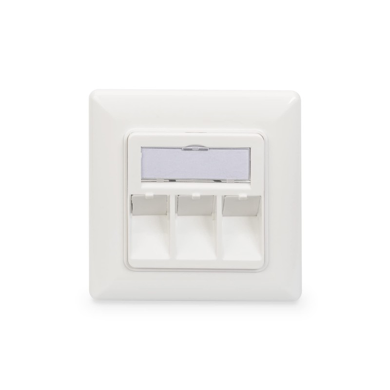 DIGITUS Junction Box for Keystone Module - 3 Port -