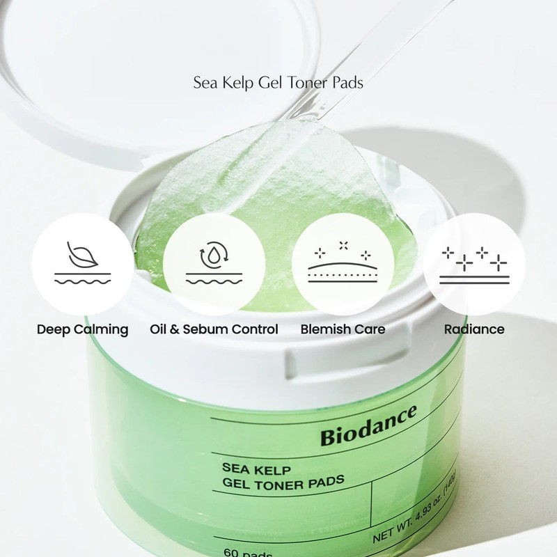 Biodance Sea Kelp Gel Toner Pads 60 Pads