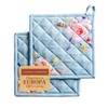 Maison d' Hermine Spring/Summer Set with Oven Gloves and Pot