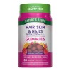 Gomitas Veganas Biotina Natures Truth Cabello Piel Uñas 80 Porciones