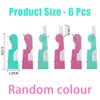 6 Pcs Plastic Needle Threaders,Automatic Needle Threader,Sewing Needle Threader for