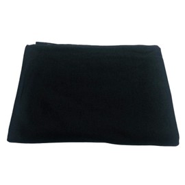 Kiran Fashion Solid Plain Jersey Scarf Wrap Hijab Stretchy Lycra Maxi (Black)