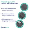 Elexaclean Streak-free, Premium Microfibre Window/Windscreen Cloth (Pack of 6, 60