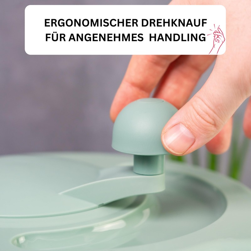 Westmark 2432224M Salad Spinner Capacity 5 Litres Diameter 26 cm