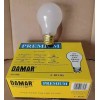 Damar (1) 4 Pk DAMAR 25W Frosted 130v Medium Brass