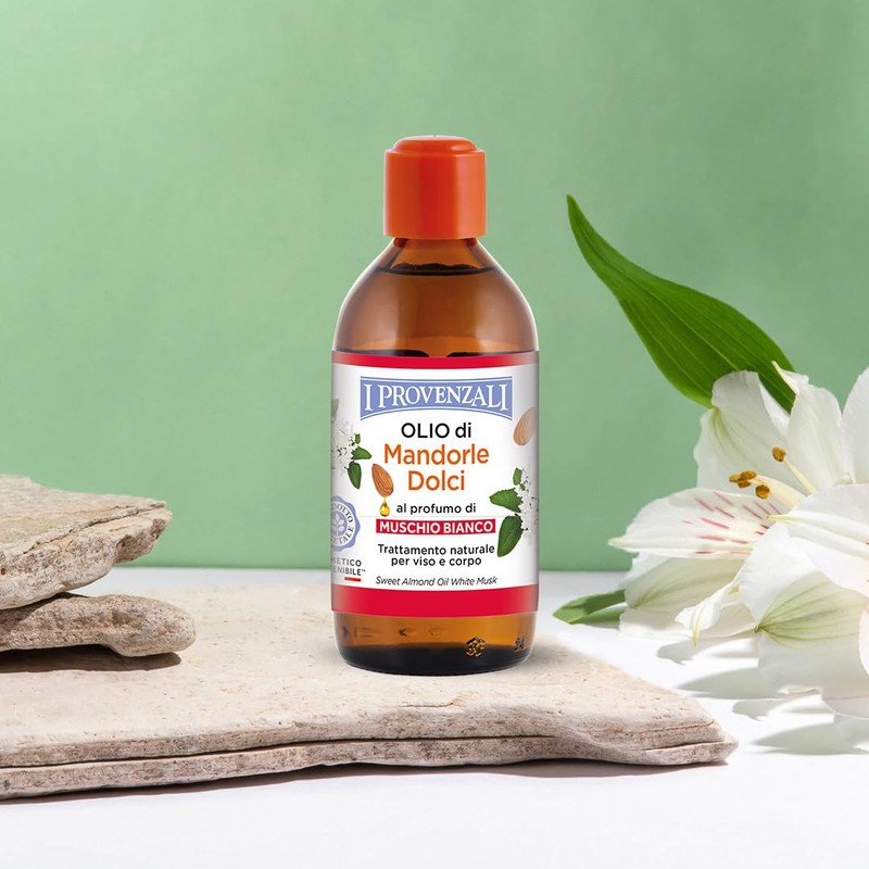 I Provenzali White Musk Sweet Almond Oil 200ml