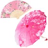 Hand Made Japanese Oriental Parasol Dancing Umbrella 22 inch with