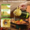 AYHUDFEK 2 in 1 Oil Dispenser and Oil Sprayer, Light-Blocking