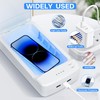 Nail Tool Sterilizer with Blue Light,LXIANGN Portable USB Sterilizating Box