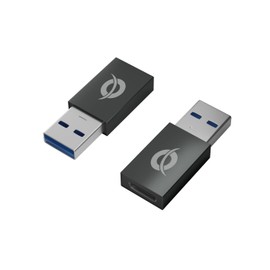 Conceptronic DONN10G USB 3.0/USB-C Adaptor Pack of 2 Black