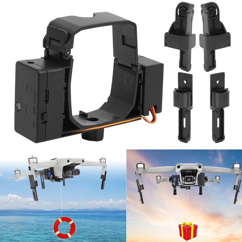 Drone Thrower Remote Dispenser Delivery Kits Air Drop System Accessory