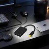 PurYupearl Black Digital SPDIF Optical Audio Splitter 2 Way for