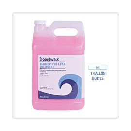 Boardwalk BWK7714EA 1 Gallon Bottle Industrial Strength Pot and Pan Detergent