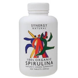 SYNERGY ORGANIC Organic Spirulina Tablets 500 (500mg)