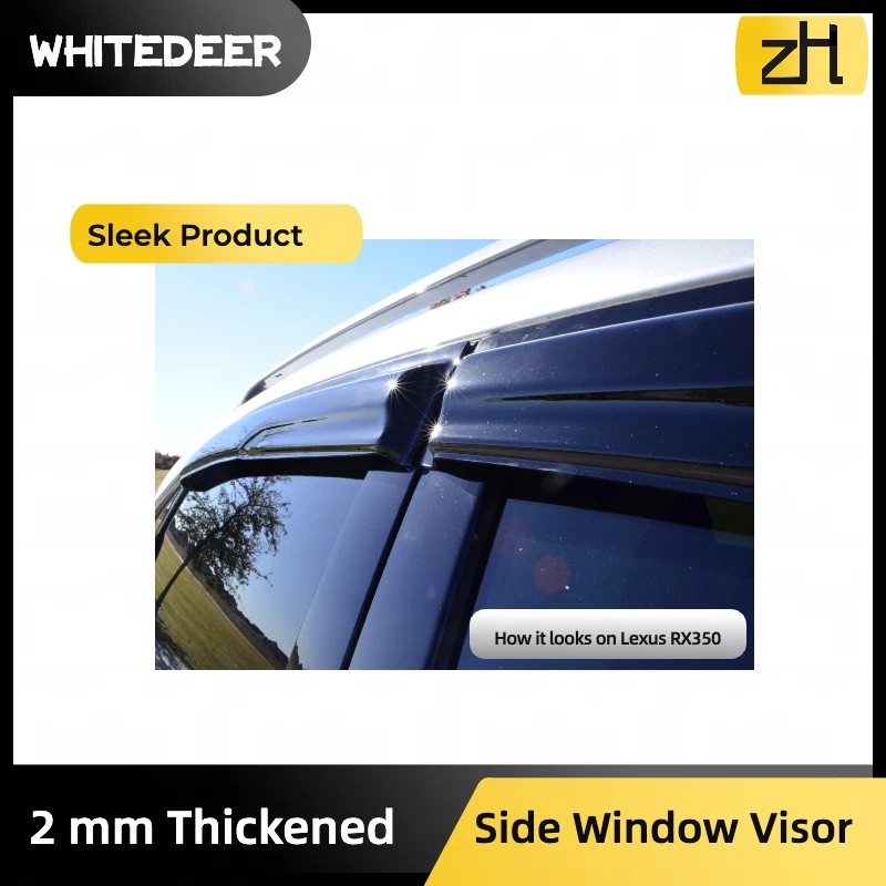 ZH Fits Nissan Murano 2015-2024 Side Window Visor Sun Rain