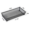 BYCY 3 Pack Mesh Flatware Drawer Organizer for Kitchen/Office/Home Tools,Spoon