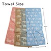 Kosugizen Scandinavian Animal Face Towel, 13.4 x 31.5 inches (34