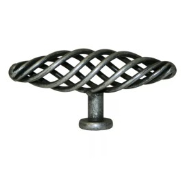 House Guard hardware 4" Antique Pewter Birdcage Kitchen Bathroom Cabinet Knobs Drawer pulls 100mm