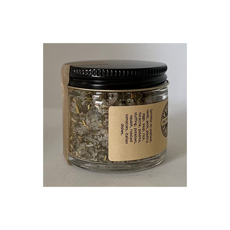 Salt Traders Sagemary Flavor, Gourmet Infused Sea Salt - 1.5