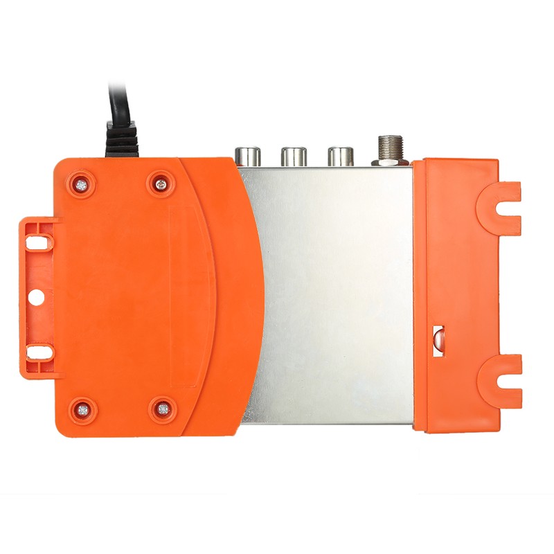 Compact RF Modulator Audio Video TV Converter RHF UHF Signal