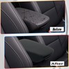 MUXEE Armrest Cover，for kia Soul 2020 2021 2022 2023 2024
