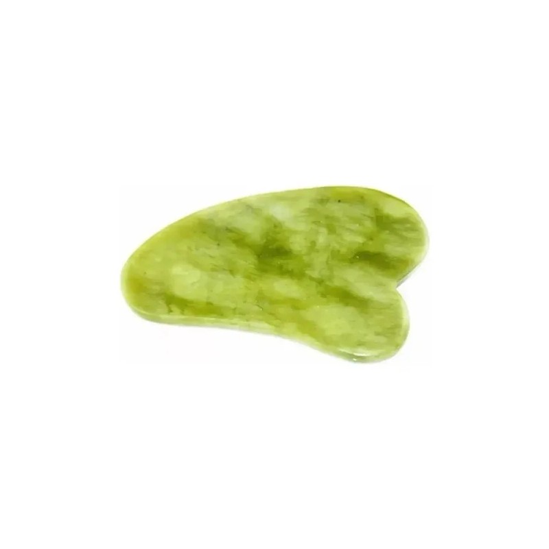 Gua Sha O Piedra De Jade Para Masaje Facial Anti
