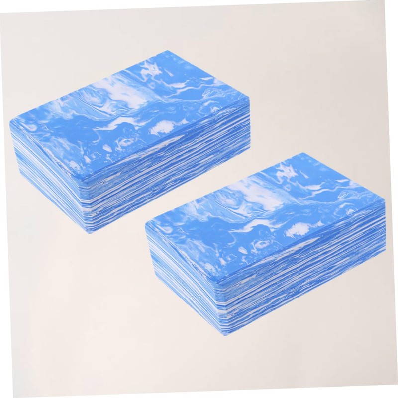 Sosoport High Density Eva Yoga Bricks Camouflage Fitness Blocks 2pcs