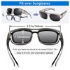 TINHAO Polarised Fit Over Sunglasses for Men Women Wrap Around