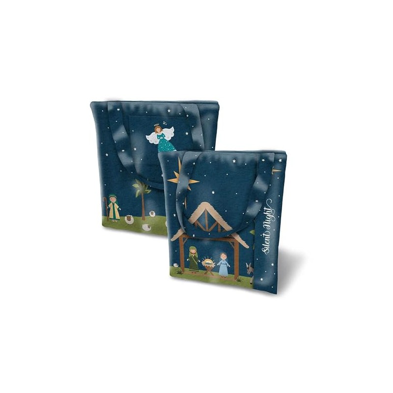 Silent Night Nativity Felt 36" x 69" FT13576-PANEL by Jennifer