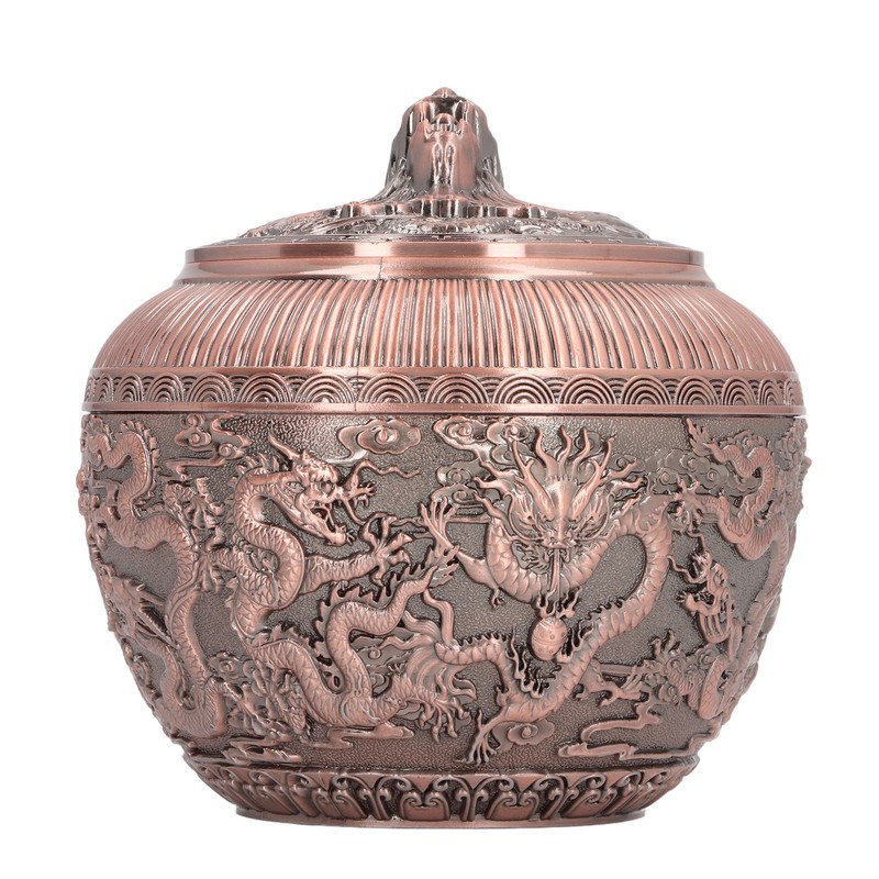 Tea Canister Metal Loose Tea Storage Container Airtight Tea Bag