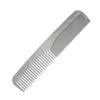 Stainless Steel Comb, Barber Grooming Comb for Man, Travel Size,