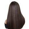 GNIMEGIL 26 Inch Long Brown Wigs for Women Silky Straight