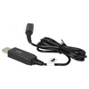 vhbw Charging Cable Compatible with Braun 5417, Contour Pro, 5517,